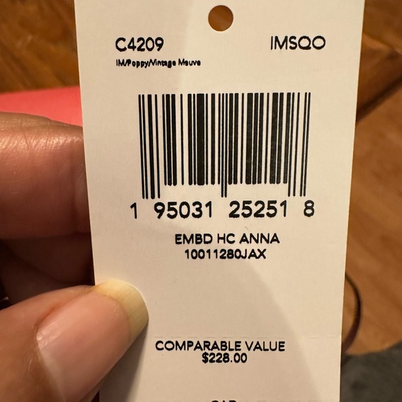 Coach Anna Horse & Carriage Foldover Crossbody Clutch (C5887) Poppy/Gold - Picture 10 of 10